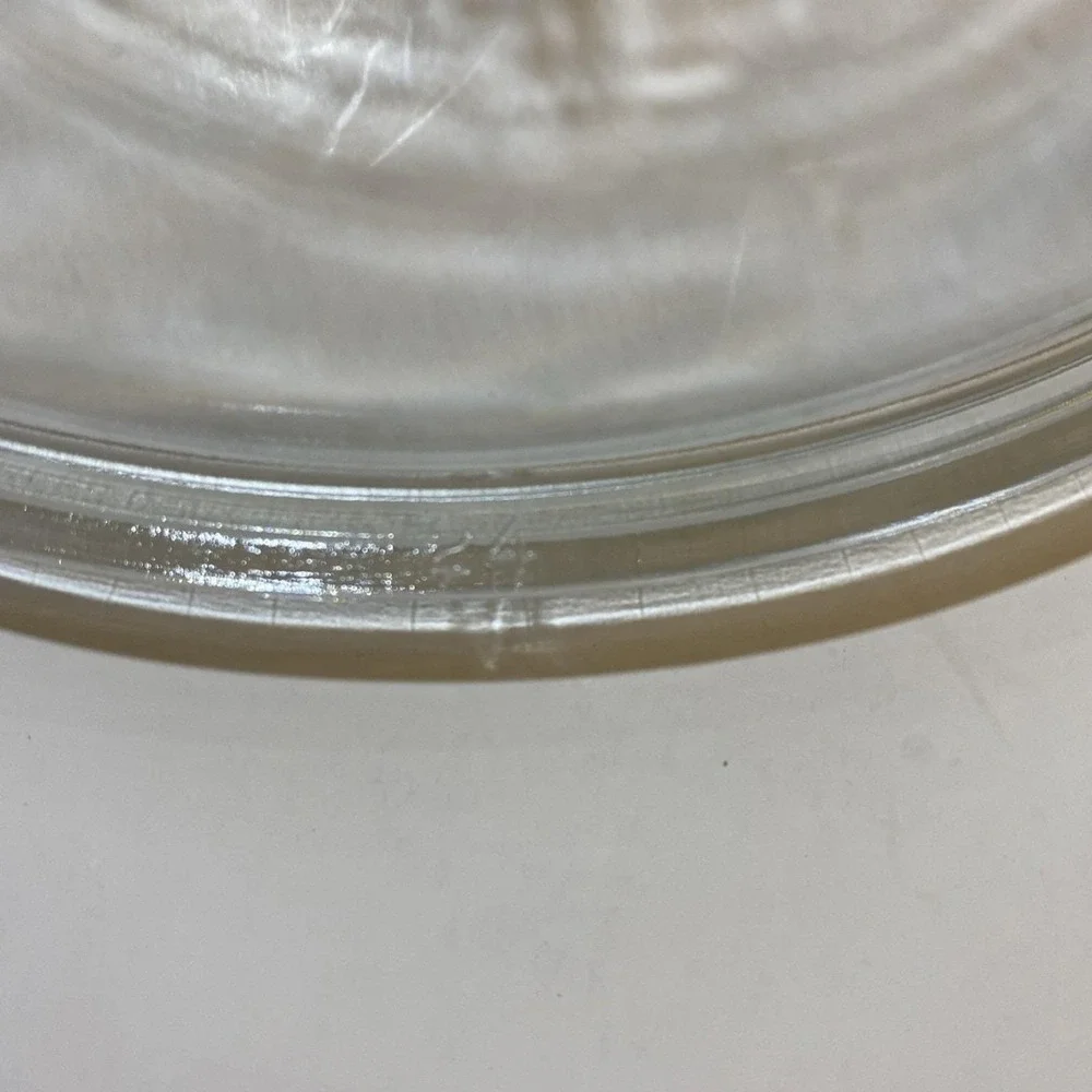 Vtg.‎ Pyrex 408 Clear Glass Replacement Lid Round 8.75